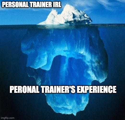 personal trainer experience