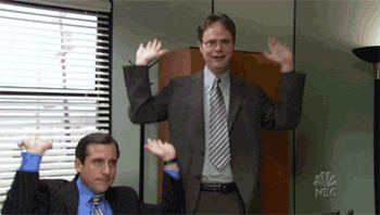 Benefits of personal training: The Office - Raise the Roof GIF