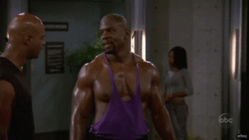 How to get stronger: Terry Crews pumping his chest GIF